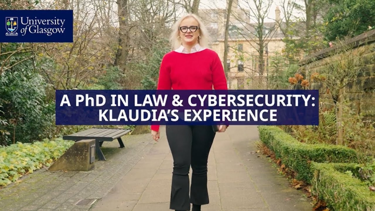 A PhD in Law & Cybersecurity: Klaudia's Experience