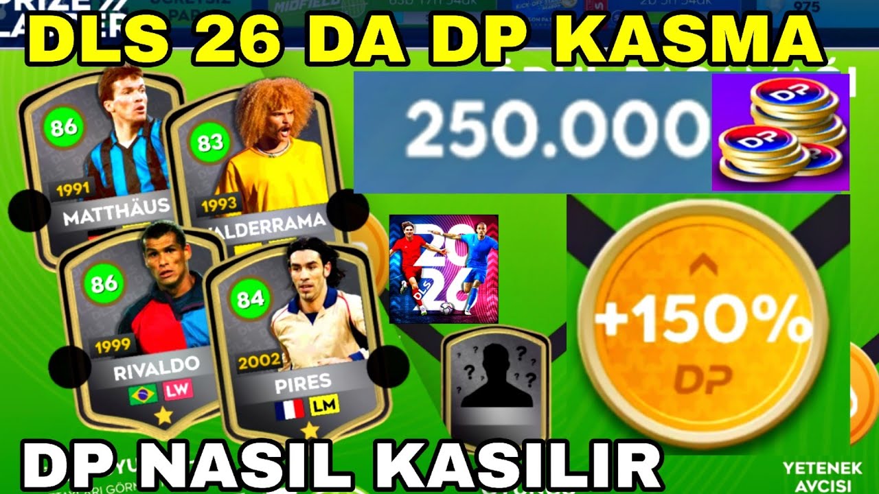 DLS 26 DA HİLE GİBİ DP KASMA TAKTİĞİ! Dp Puanı Nasıl Kasılır Dream League Soccer 2026