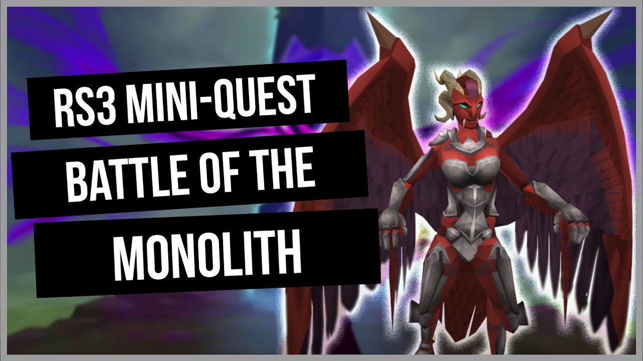 RS3: Battle of the Monolith Mini Quest Guide - Ironman Friendly - RuneScape 3