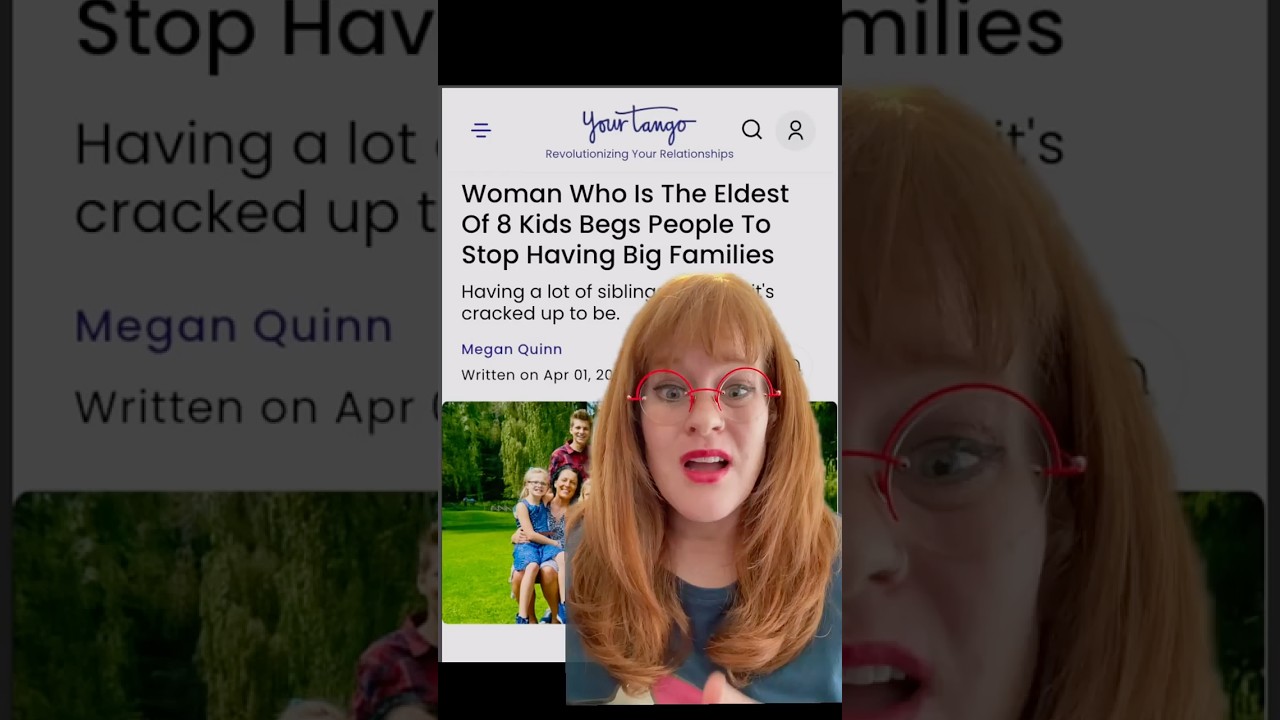 Big Families Are Bad For Kids