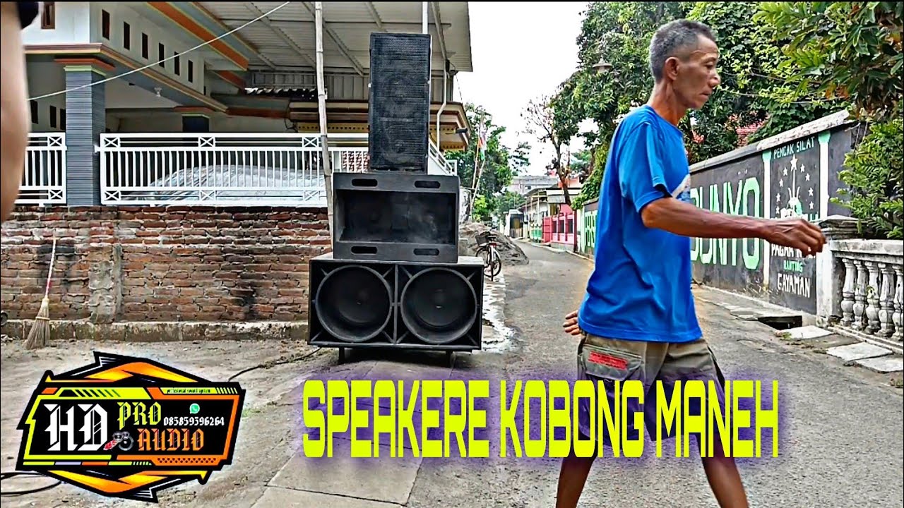 cek sound box dracula brewog