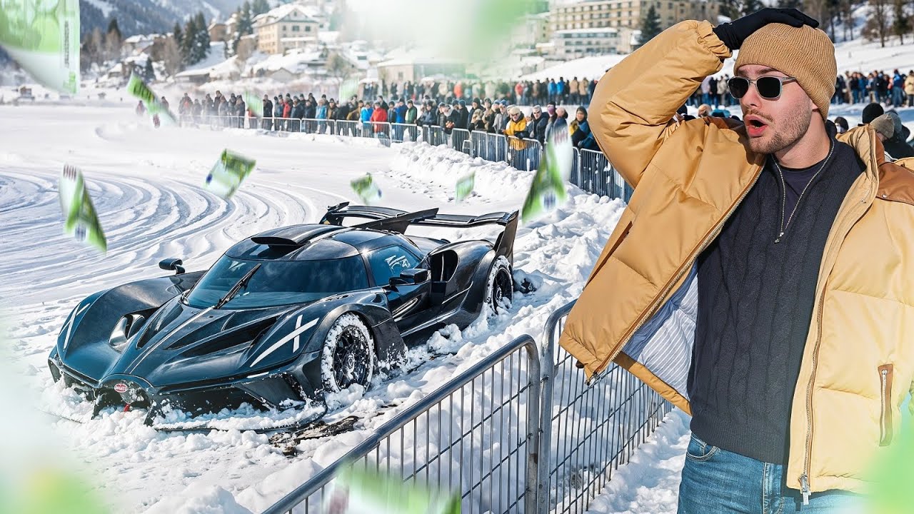 Accident cu Bugatti Bolide pe lacul inghetat - The ICE St. Moritz Ep. 1