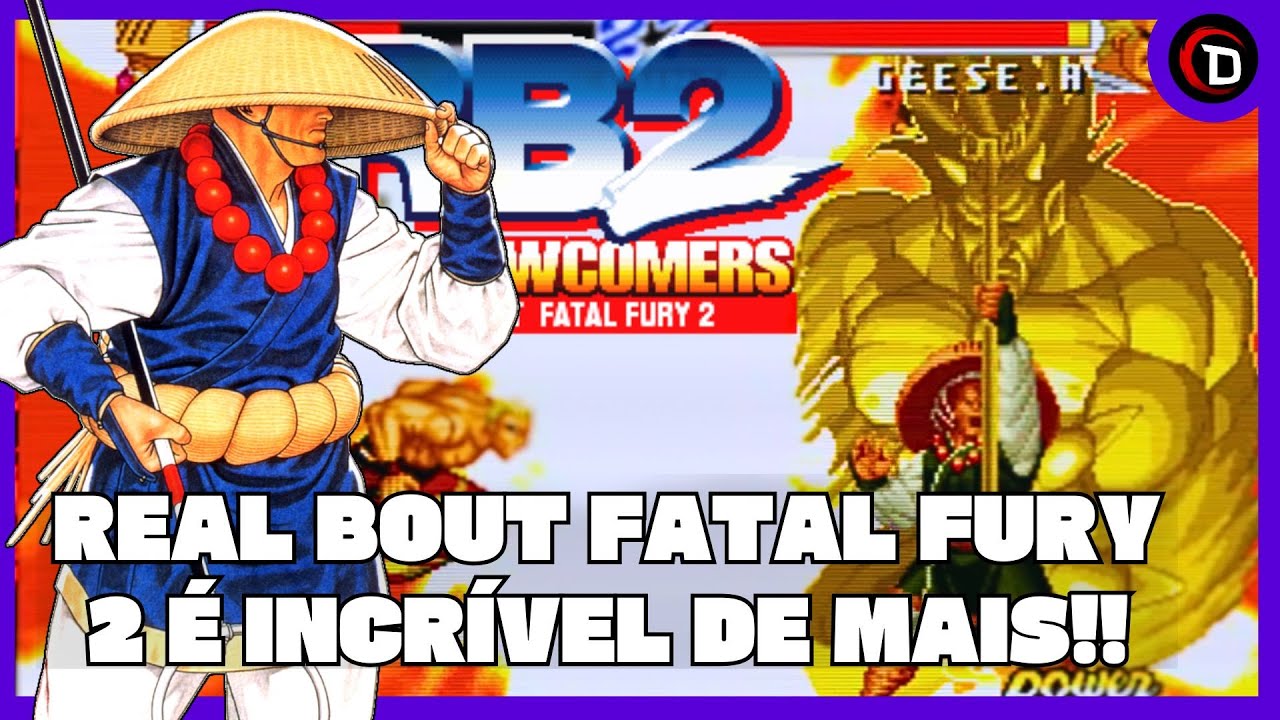 REAL BOUT FATAL FURY 2 É LINDO DEMAIS !!