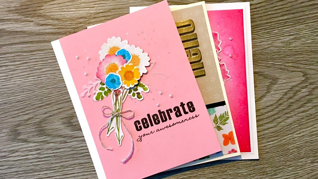 Paper Pumpkin February 2018 Alternate 1 | Three Card Alternative