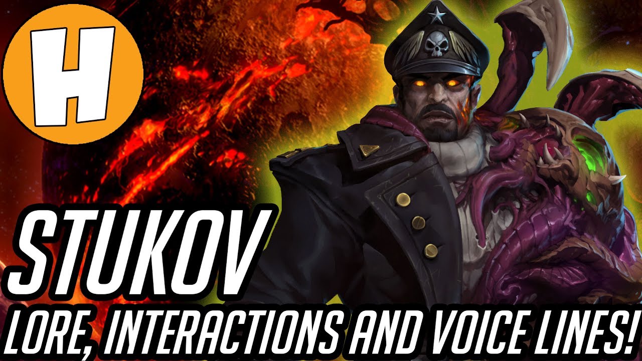 Stukov - Lore, Interactions & Voice Lines (Heroes of The Storm/StarCraft)  | Hammeh