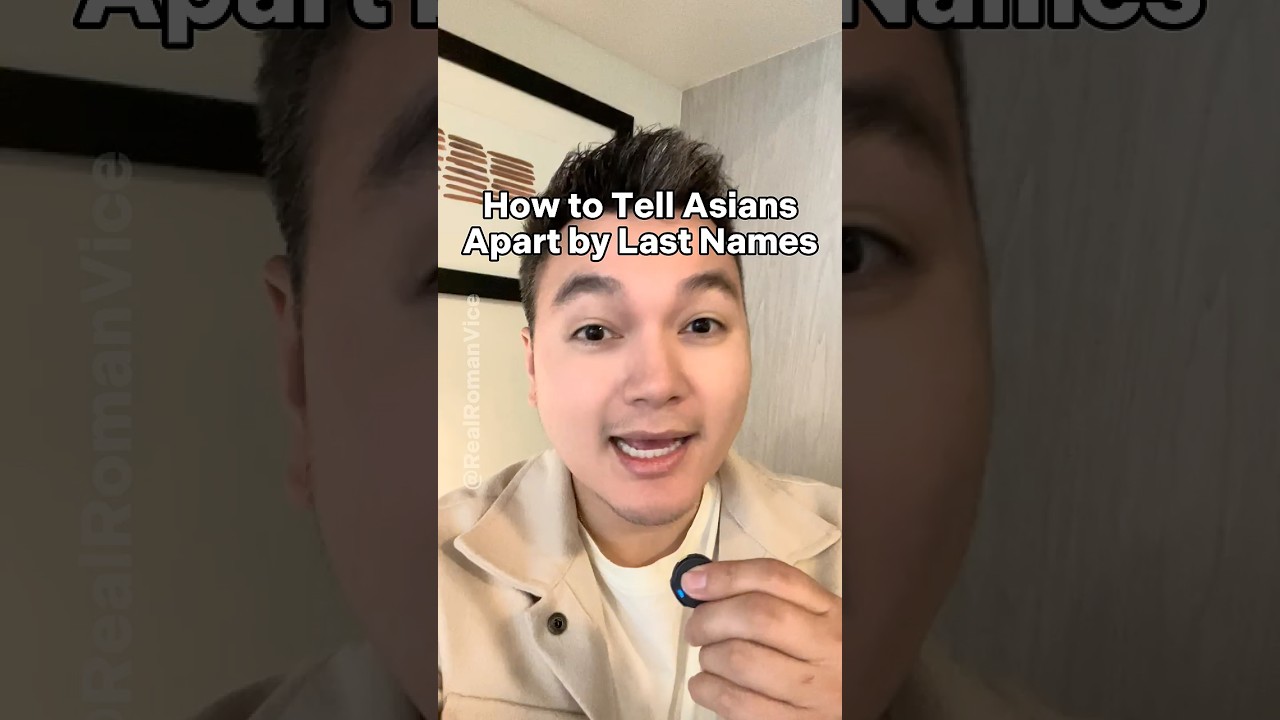 Secret of Asian Last Names #comedy #languages #asianhumor