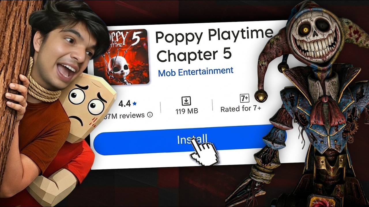 I Found Poppy Playtime Chapter 5 On Playstore 😨😱