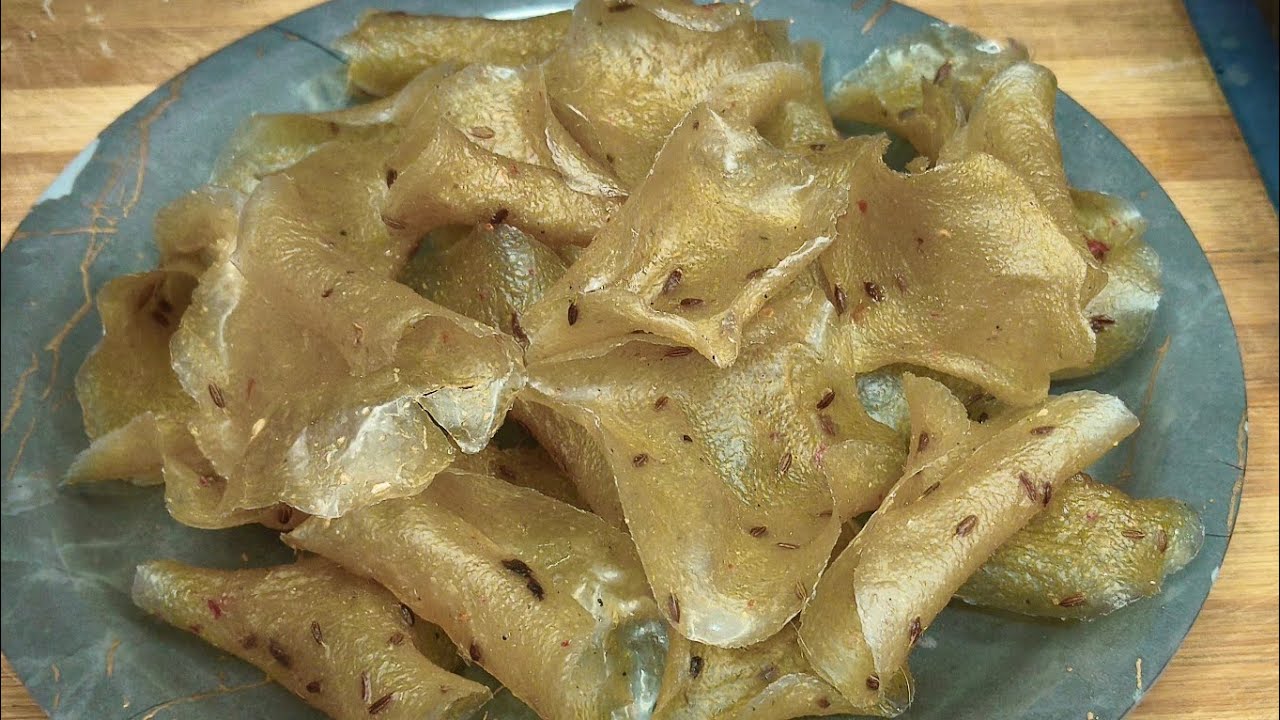 Suji/Rawa papad Racepi🤤😋सूजी / रवा पापड़ बनाने का आसान तरीका 👍 How to make Rawa papad 👍😋