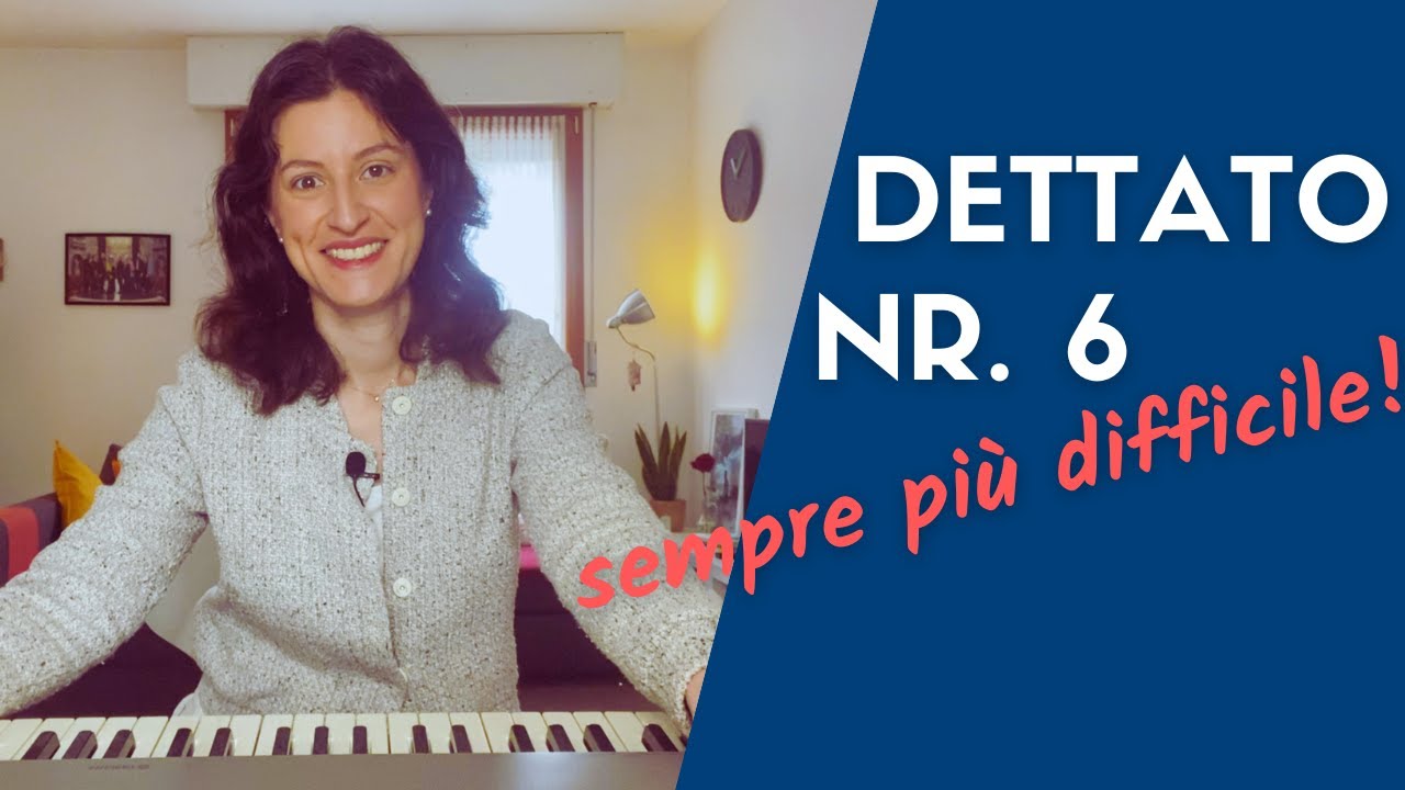 DETTATO MUSICALE NR. 6 - TUTORIAL PASSO PASSO | ear training, esercizio di dettato