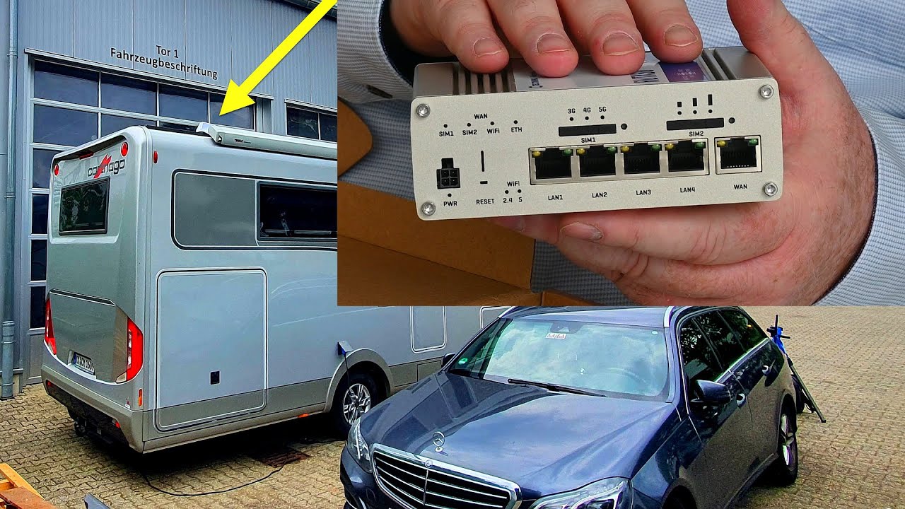 Teltonika RUTX50 5G-Router im Carthago-Camper mit Poynting-Antenne: So kommt WiFi-5 in das Wohnmobil