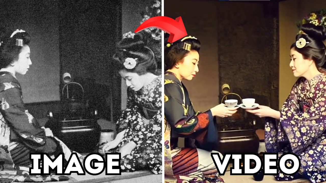 The Samurai Spirit Comes to Life | Colorized & Animated