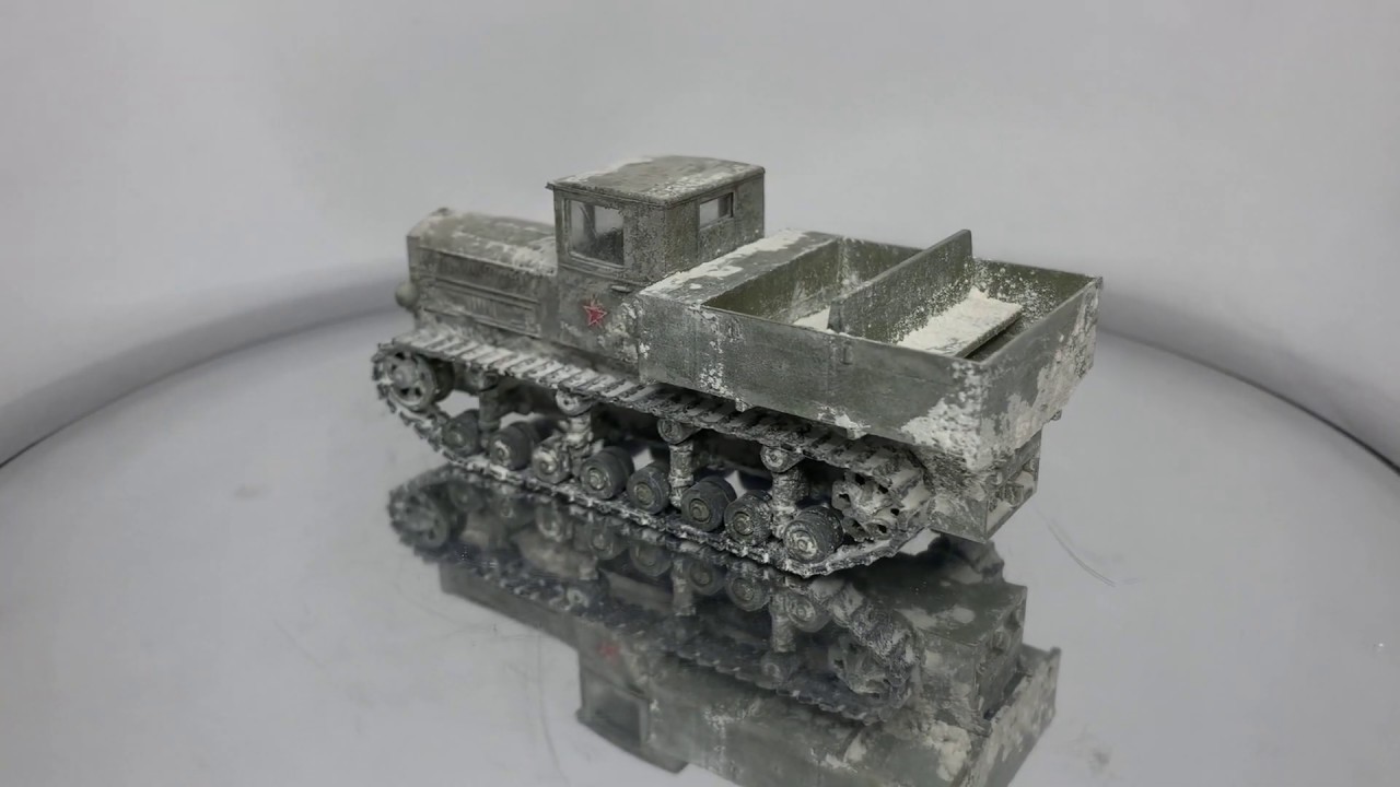 Quick build Soviet Komintern Artillery Tractor 1:72 Trumpeter| Panzerschmied