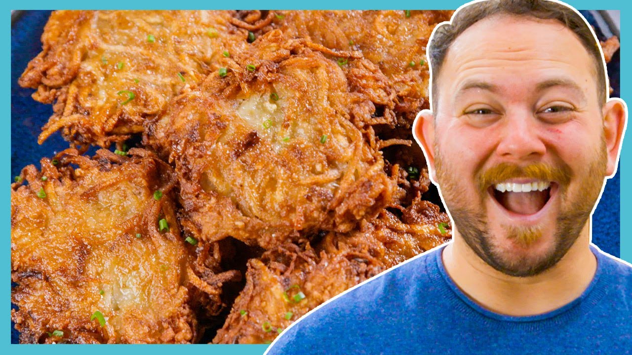 How To Make Crispy Latkes For The Holidays | Delish