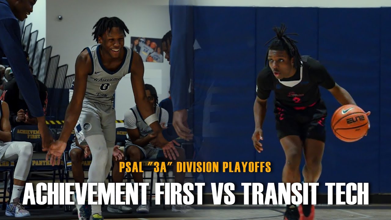 ELITE 8 MATCHUP WAS A WAR!!! Achievement First vs Transit Tech