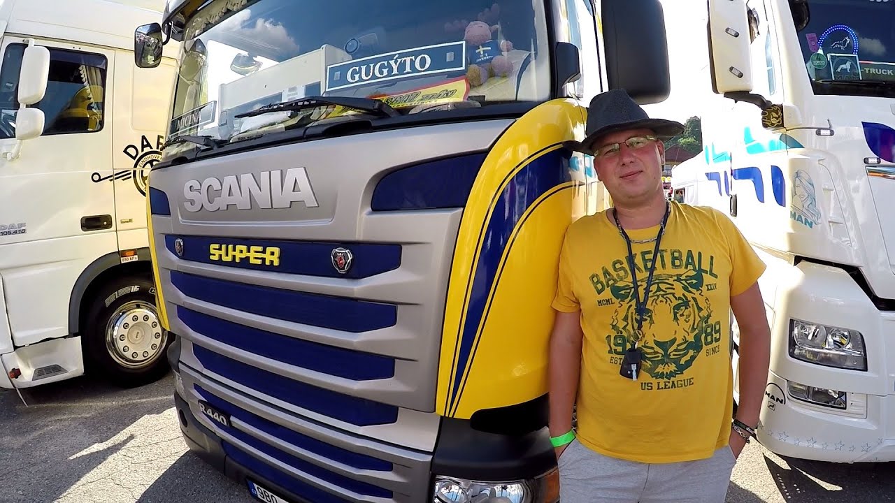 Gug&yacute;to a jeho Scania