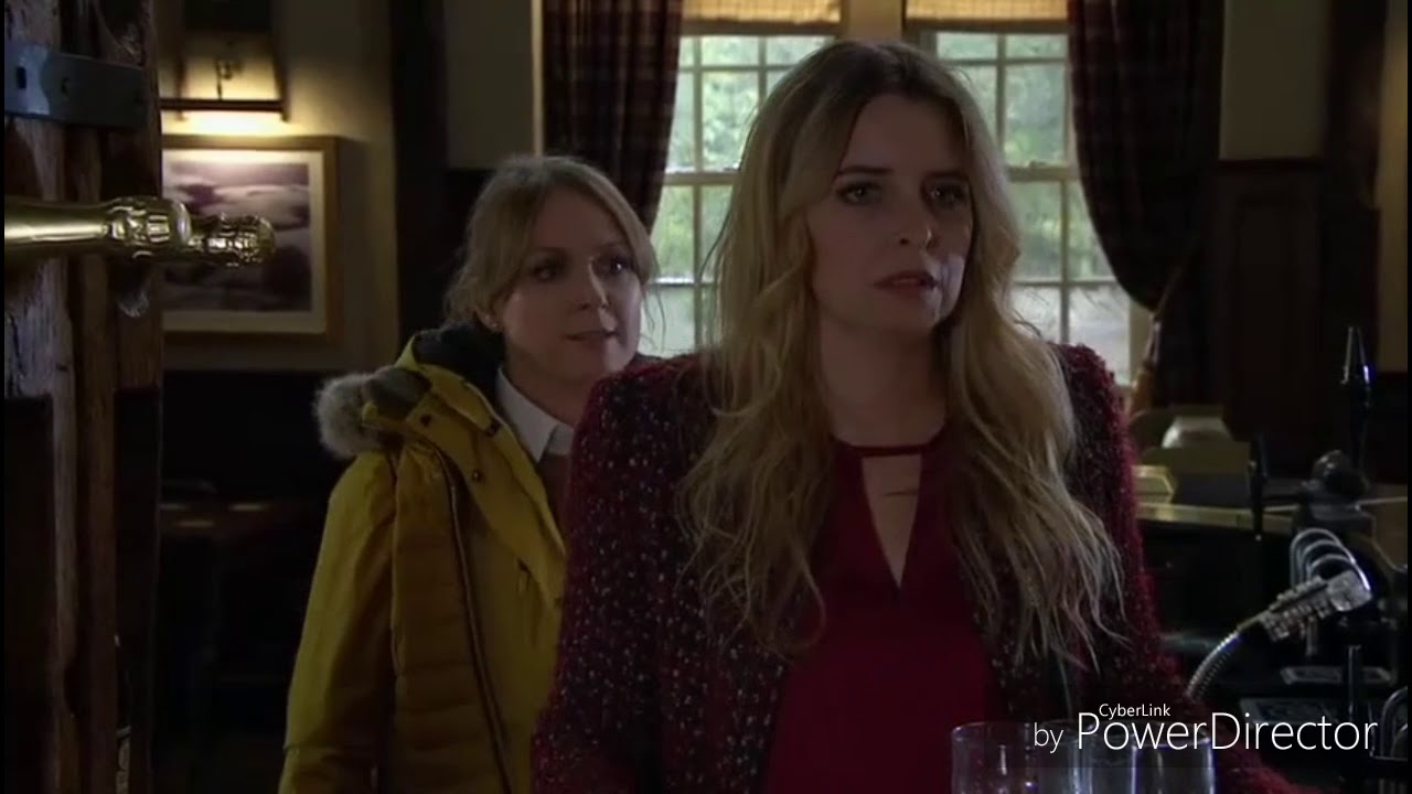 Emmerdale - Charity and Vanessa Kiss (12th April 2018)