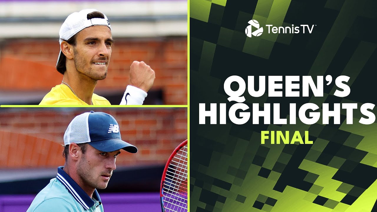 Tommy Paul vs Lorenzo Musetti For The Crown At Queen&rsquo;s 👑 | Queen&rsquo;s 2024 Final Highlights