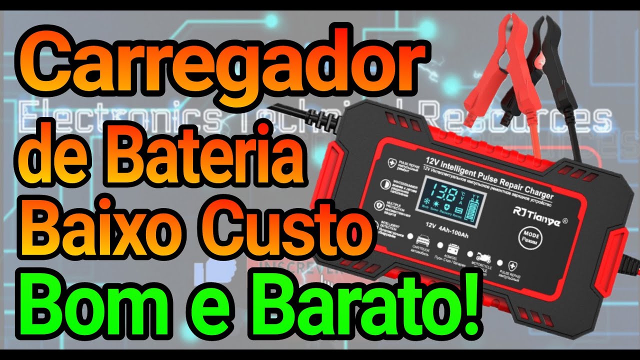 Carregador de Bateria Automotivo