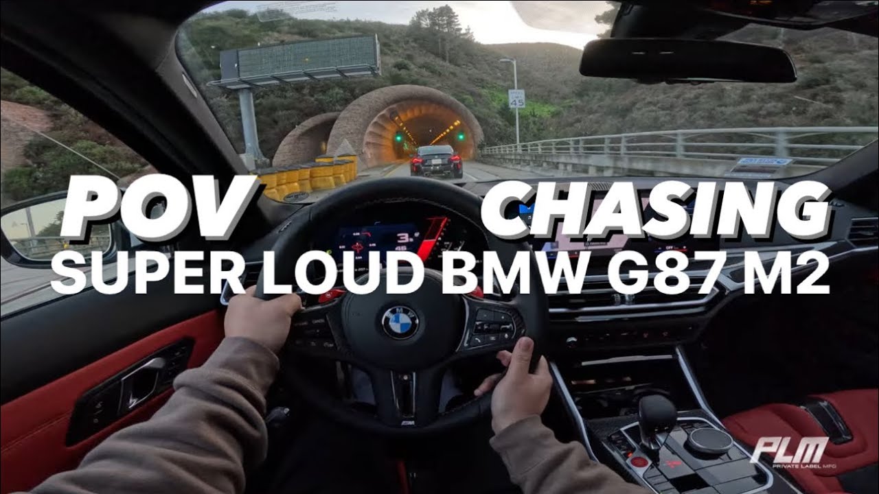 My BMW G80 M3 Chasing LOUD BMW G87 M2 with PLM Exhaust! *POV DRIVE*