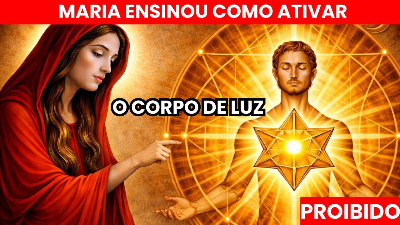 Maria ensinou aos escolhidos como ativar o Corpo de Luz — a Igreja apagou isso