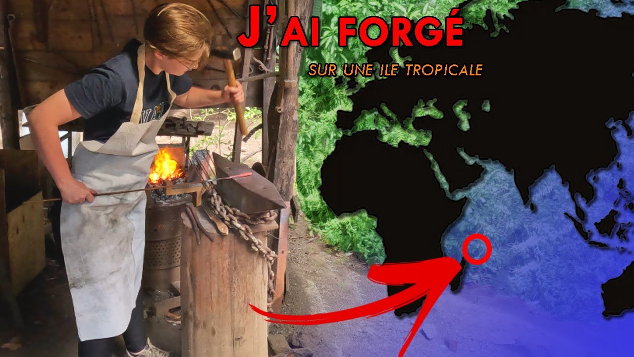 FORGER dans la FORET TROPICALE (à la Réunion) - J'irai forger chez vous, Episode 1