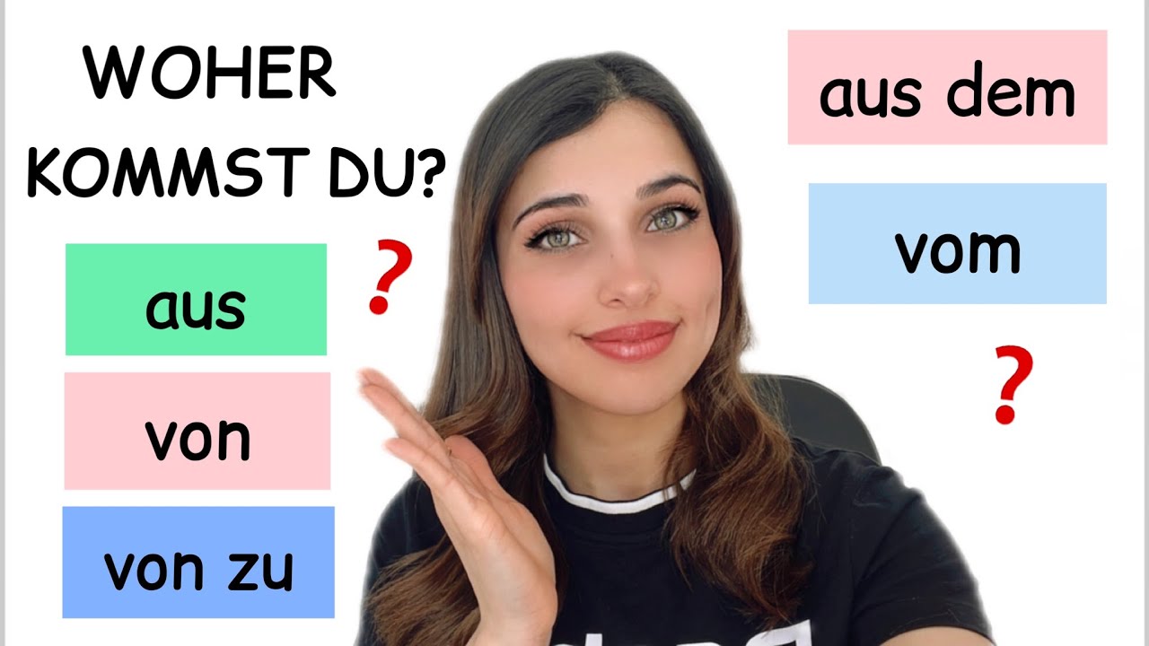 🇩🇪 Woher kommst du? كيف اجيب ومتى أستعمل حرف الجر المناسب | الدرس (18) A2
