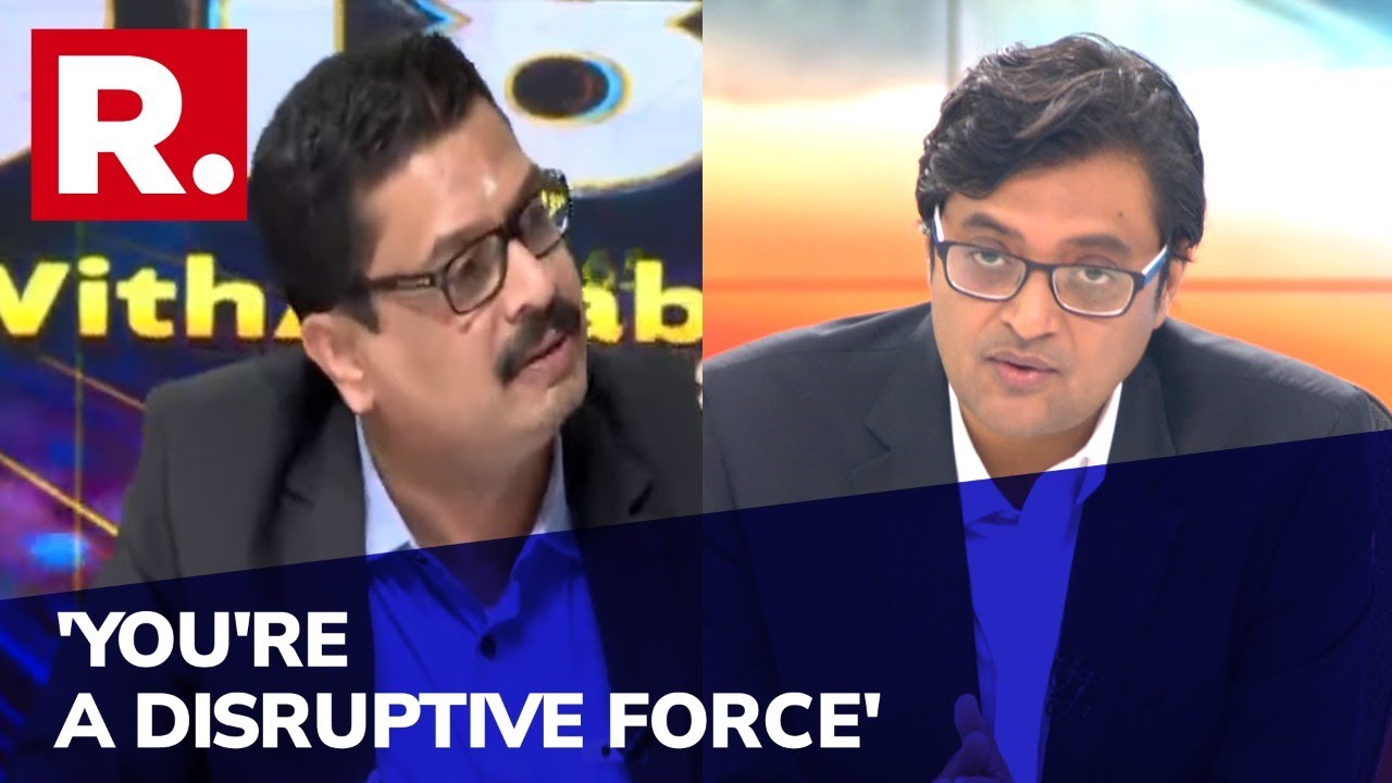 'You're A Disruptive Force': MR Venkatesh To Arnab As TRP Report Exposes Lutyens media