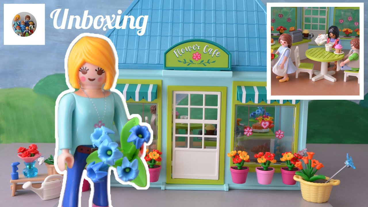 Unboxing "Blumencafé" (71807) 🌸🌼🍰// Playmobil Special