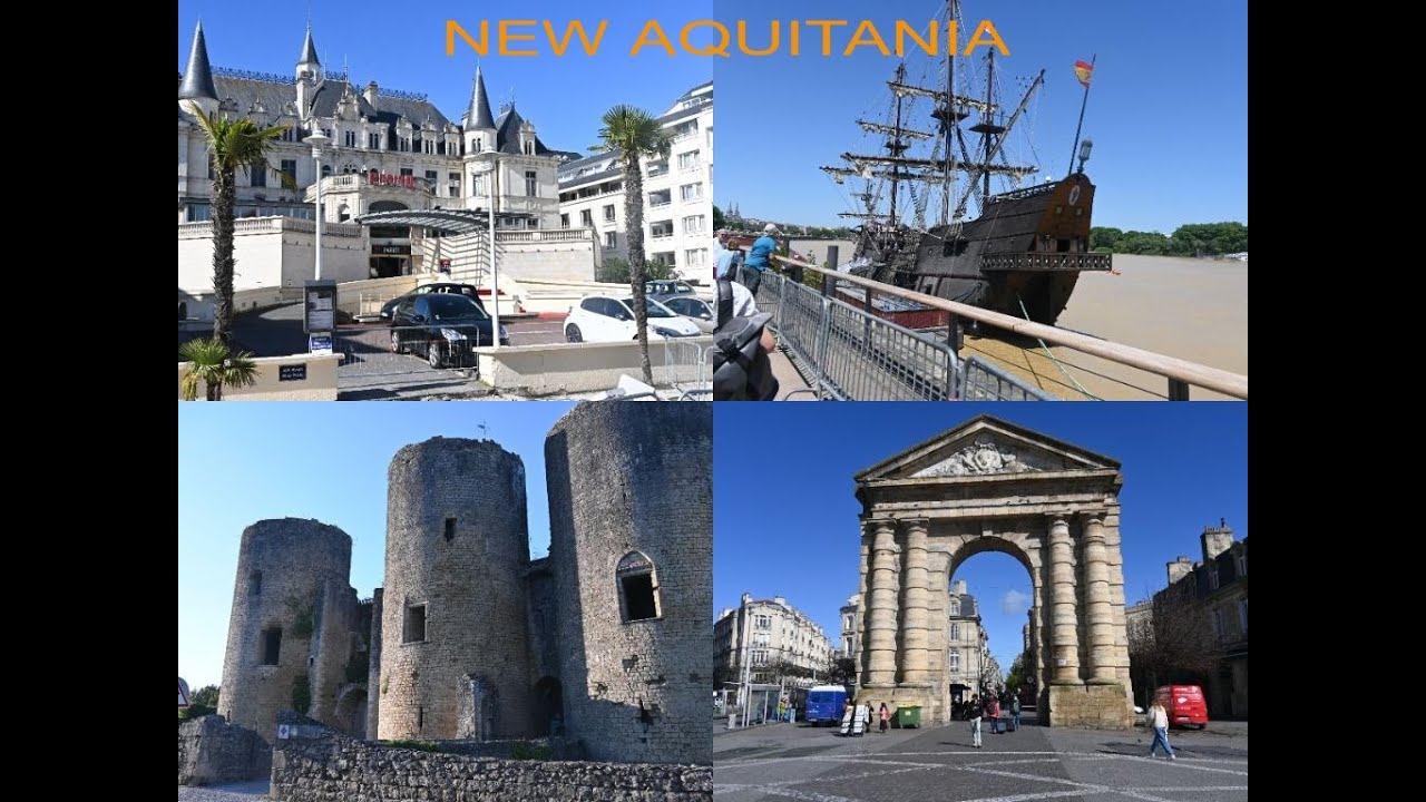 Amazing France. New Aquitaine region