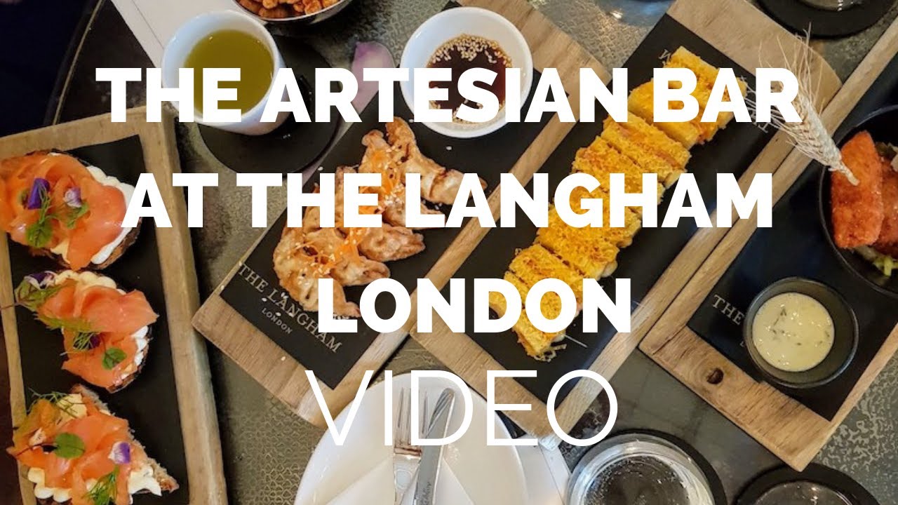 The Artesian Bar at the Langham LONDON