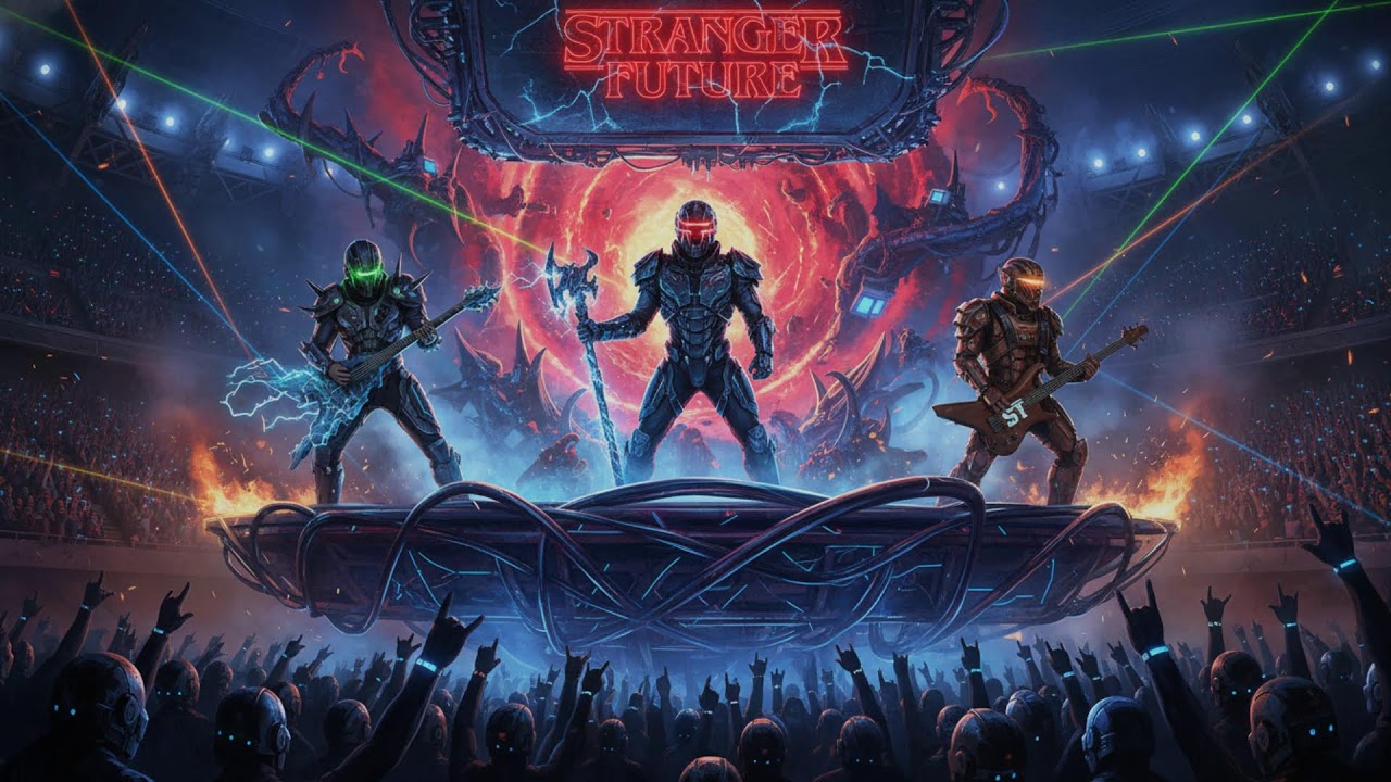 STRANGER THINGS Atmosphere Live 🔴 / STRANGER FUTURE