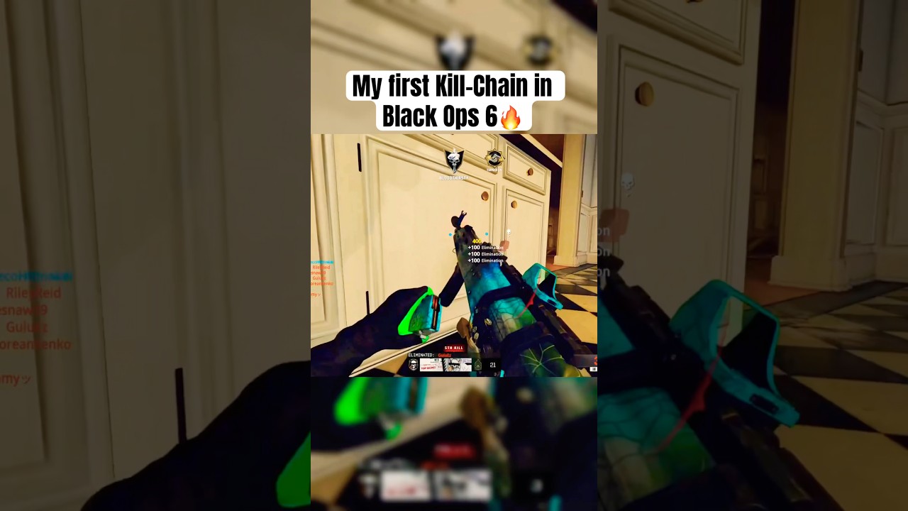 My first Kill-Chain in Black Ops 6🔥 #blackops6 #callofduty #bo6