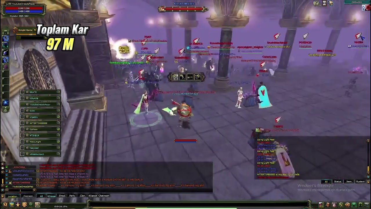 OREADS DÜŞÜK BÜTÇELİ PAZAR SERİSİ BÖLÜM 8 #knightonline #pazarserisi #pazarserisi #gaming #knight