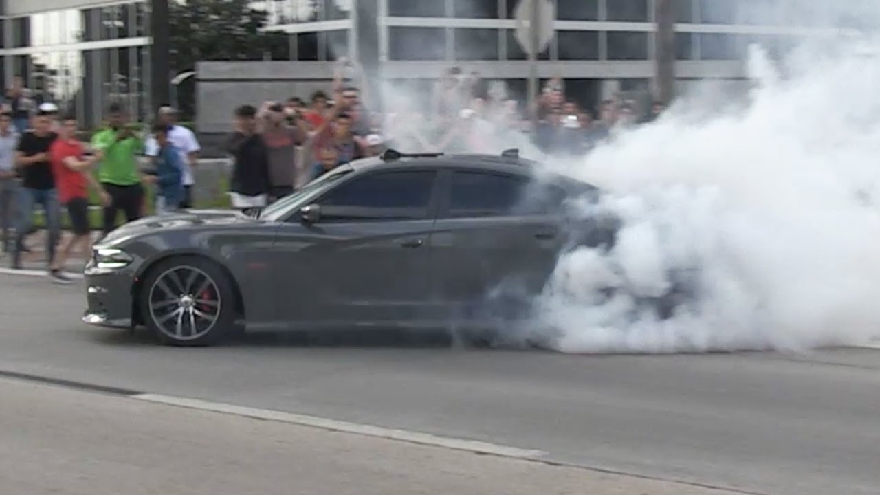 The Best Part of a Car Show - Love Watching Them Leave.