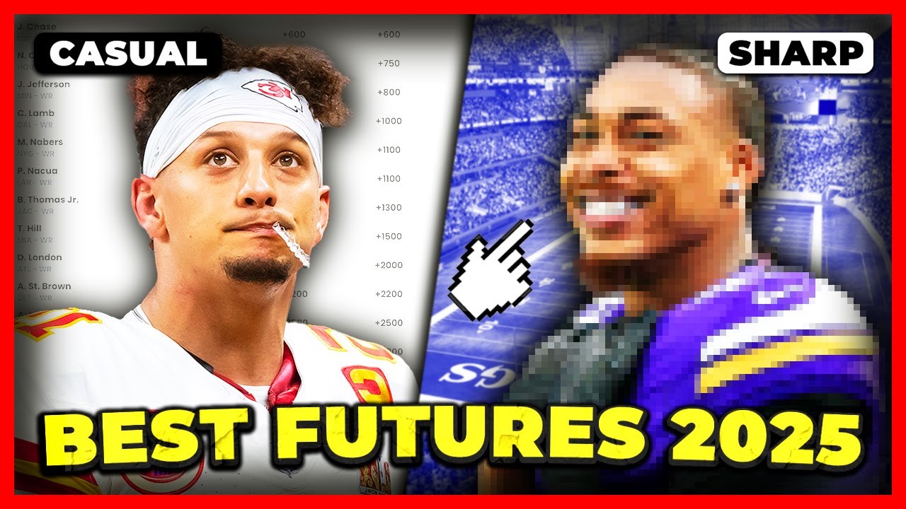15 Minutes of the BEST NFL Futures Bets for 2025