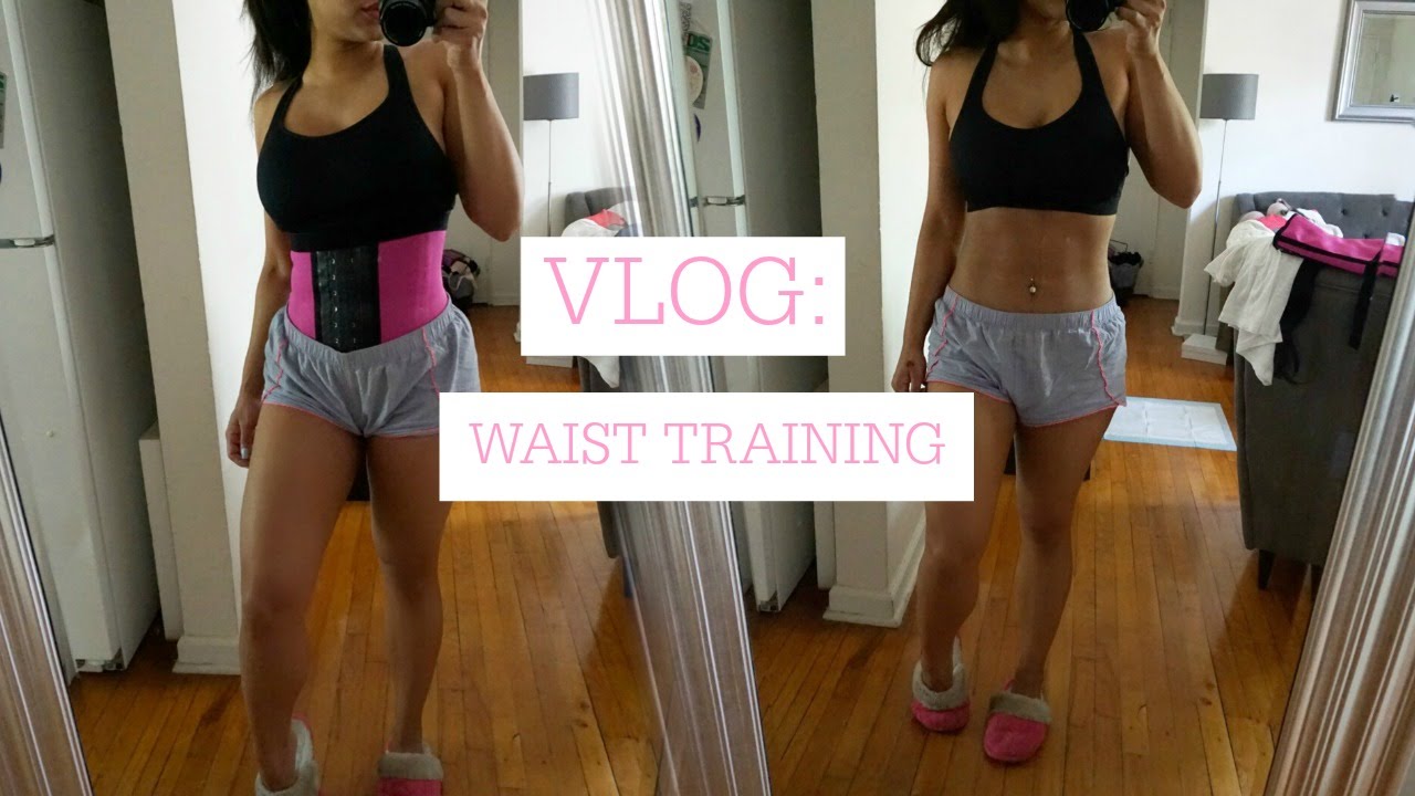 VLOG♡ Waist Training For A Smaller Waist