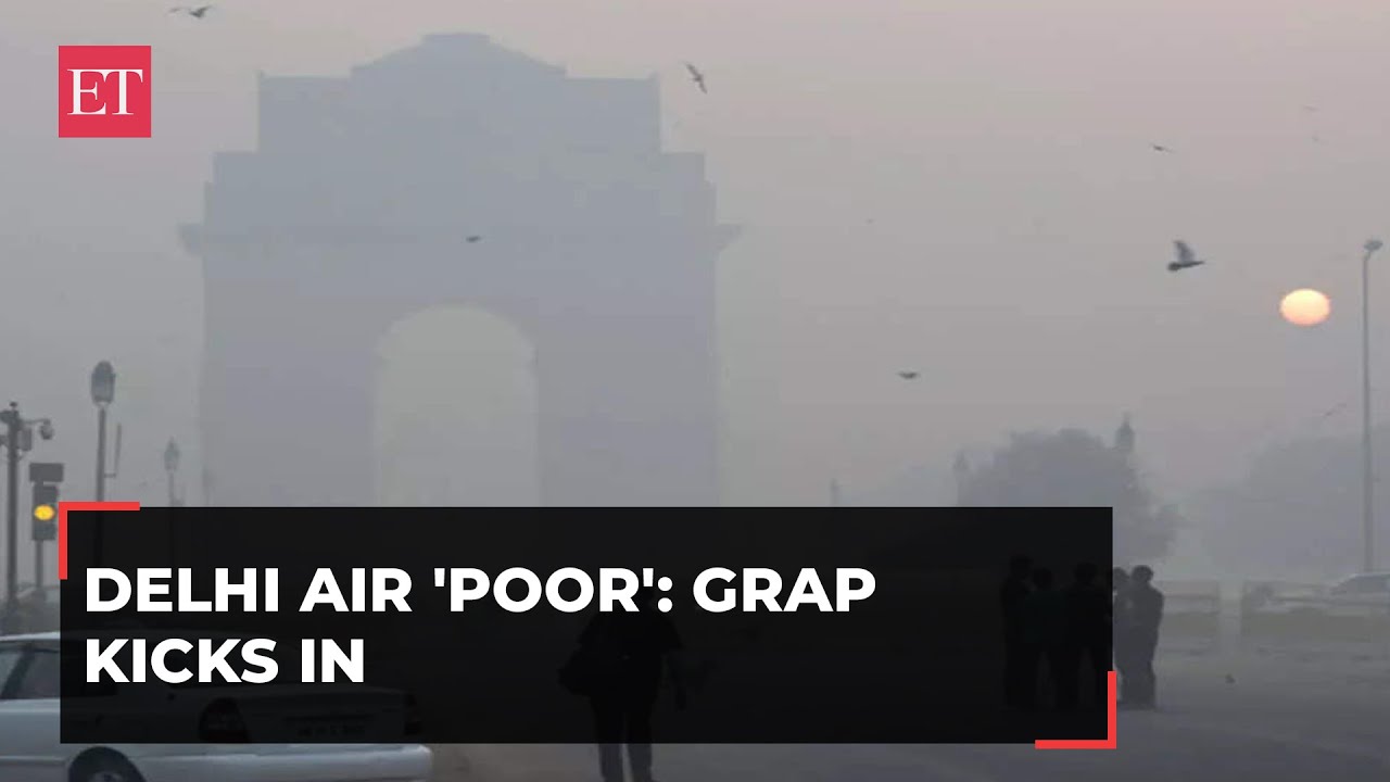 Delhi's air quality turns 'poor'; measures under GRAP stage I