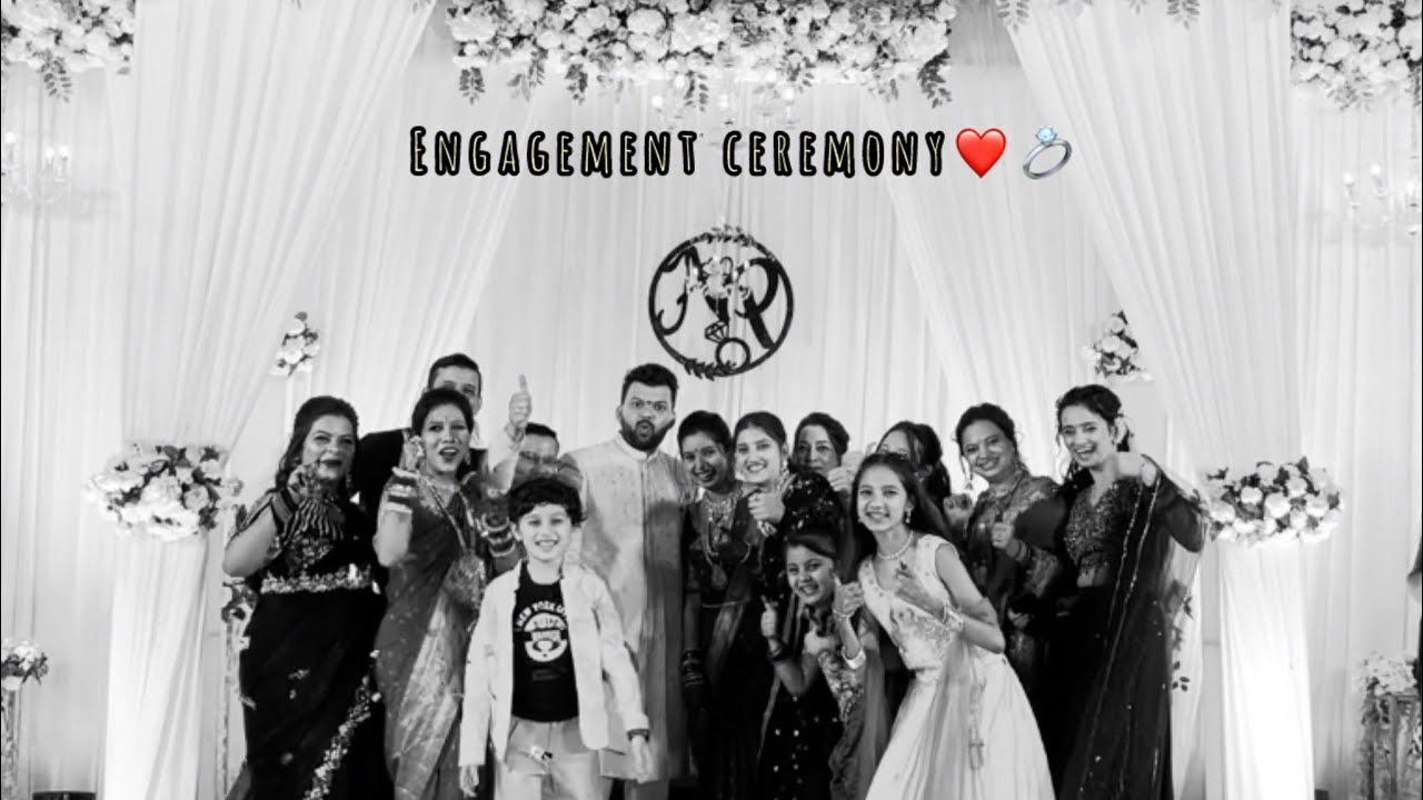 दादाची होती ENGAGEMENT CEREMONY❤️💍 सर्व FAMILY‘S￼ आली एकत्र🤗🥳