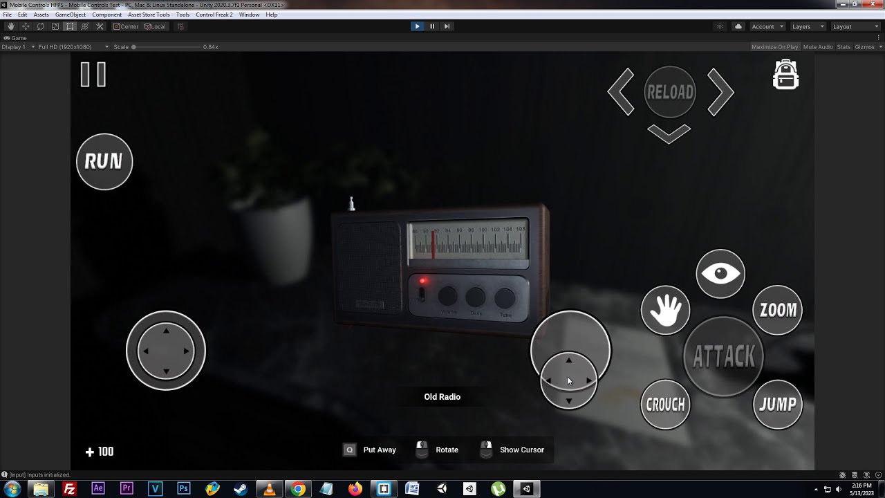 Mobile Controls for Horror FPS Kit (Early Preview v2)