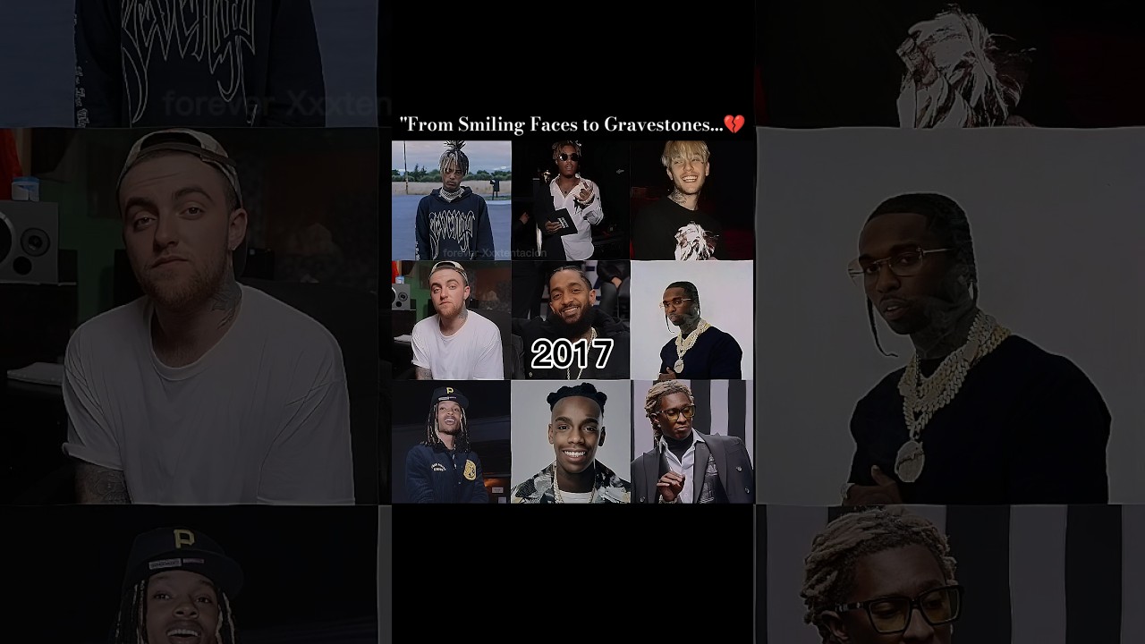 From Smiling Faces to Gravestones&hellip; The TRUTH of 2017-2025 😢 #xxxtentacion #juicewrld #ynwmelly #rip