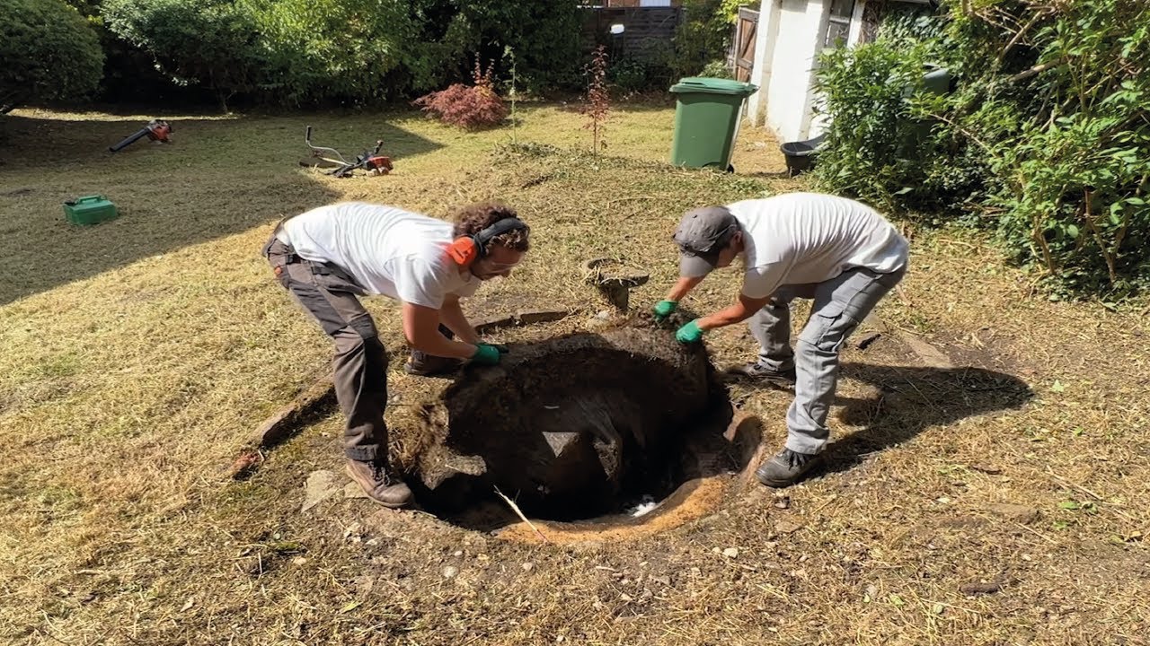 Homeowner SHOCKED when I FOUND This HIDING Under Her Overgrown Yard