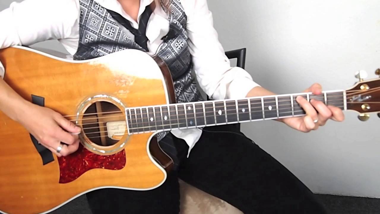 Acoustic Guitar Lesson - #5 Chords with a Rake  - Janet Robin