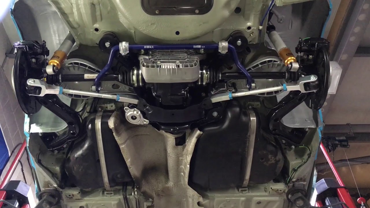 BMW E46 M3 Rear Axle Suspension Refresh Example