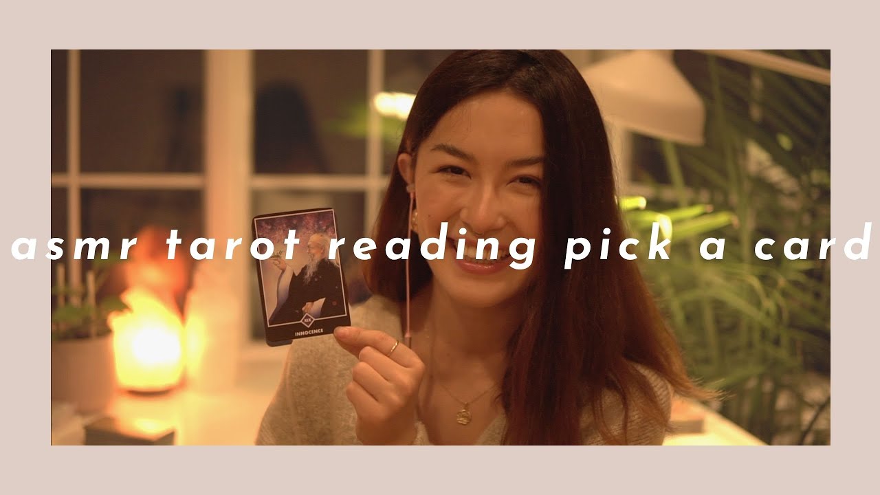 ASMR Pick a Card TIMELESS Tarot Reading (Tapping, Shuffling, Roleplay, Soft Spoken)