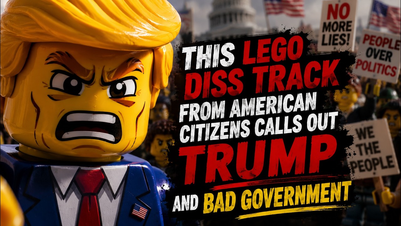 Американцы выпустили LEGO-дисс на Трампа и плохую власть &mdash; Видео LEGO