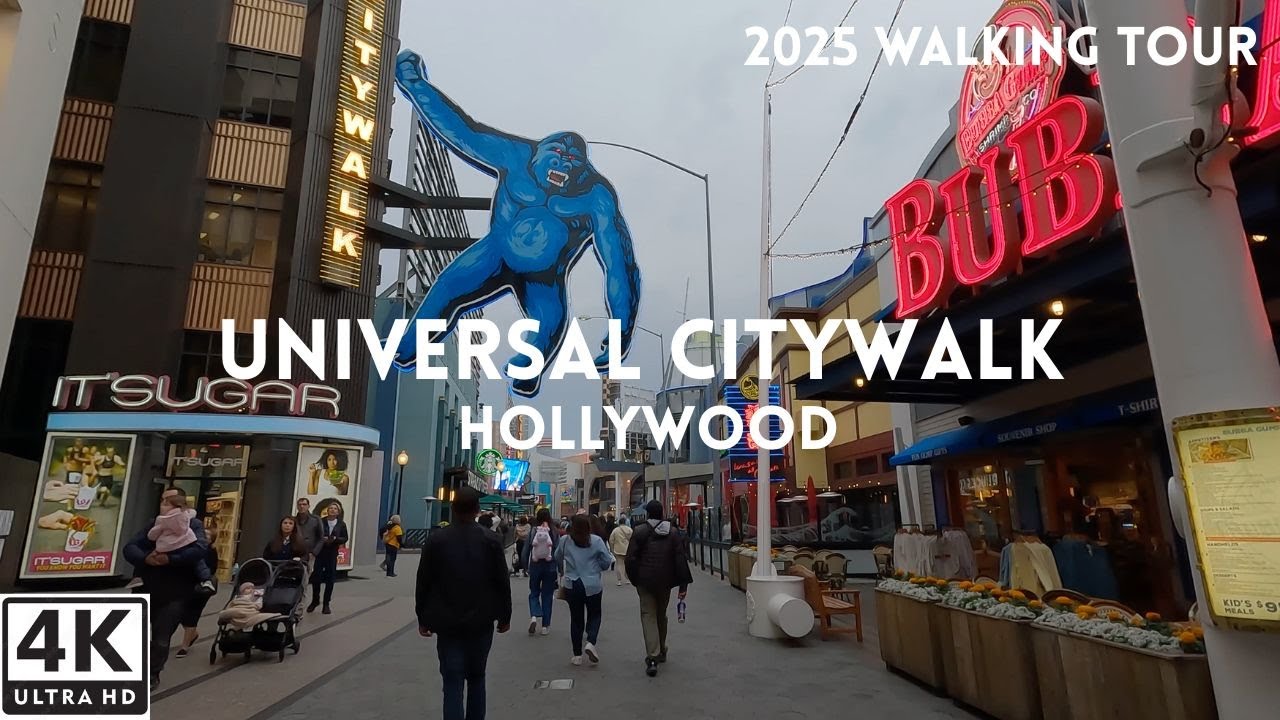 Universal CityWalk | Hollywood | Walking Tour 2025