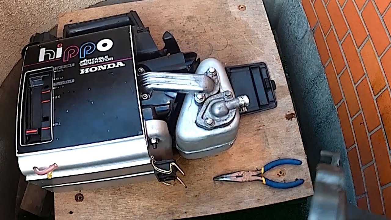 Honda EX300 ジャンク品 レストア part.5 完成、動作確認