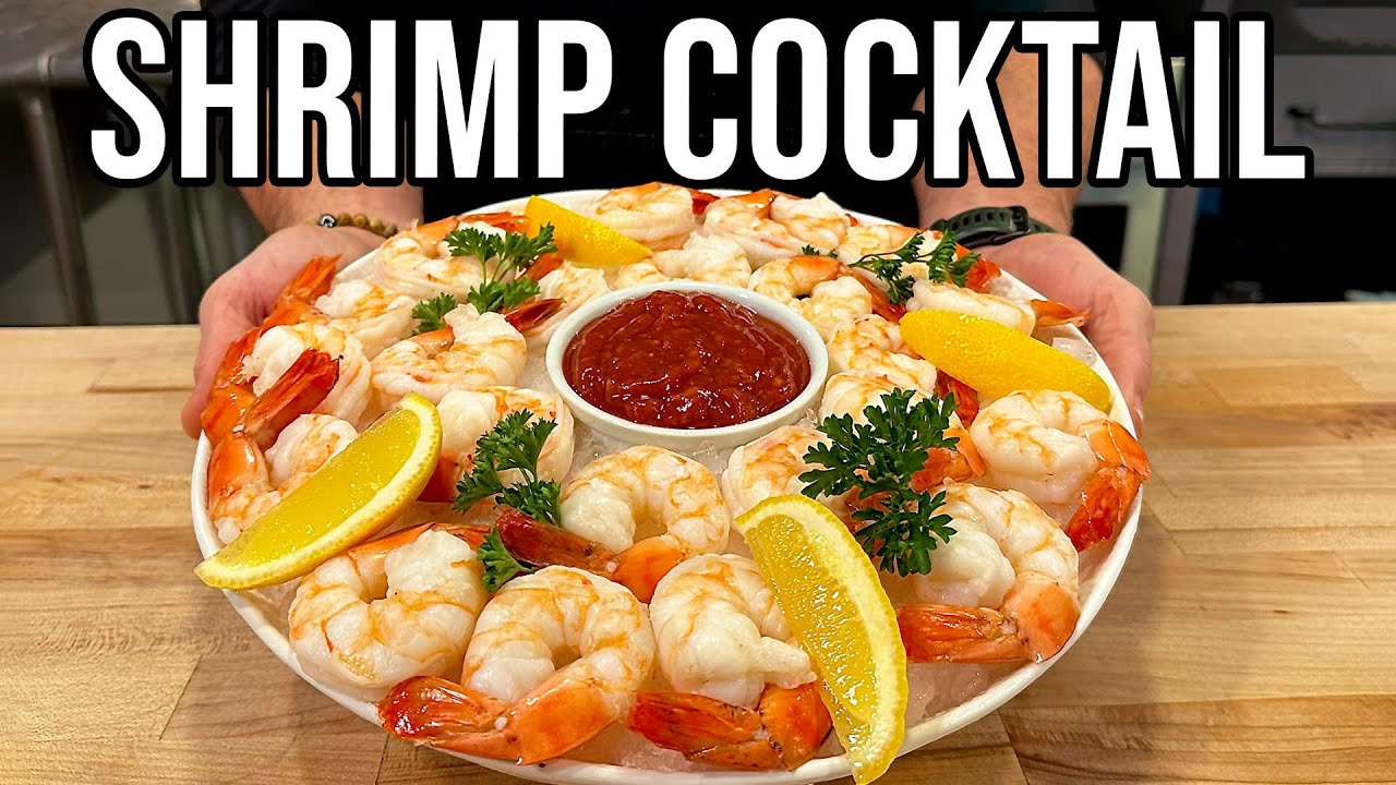 Classic Shrimp Cocktail Made Simple at Home!