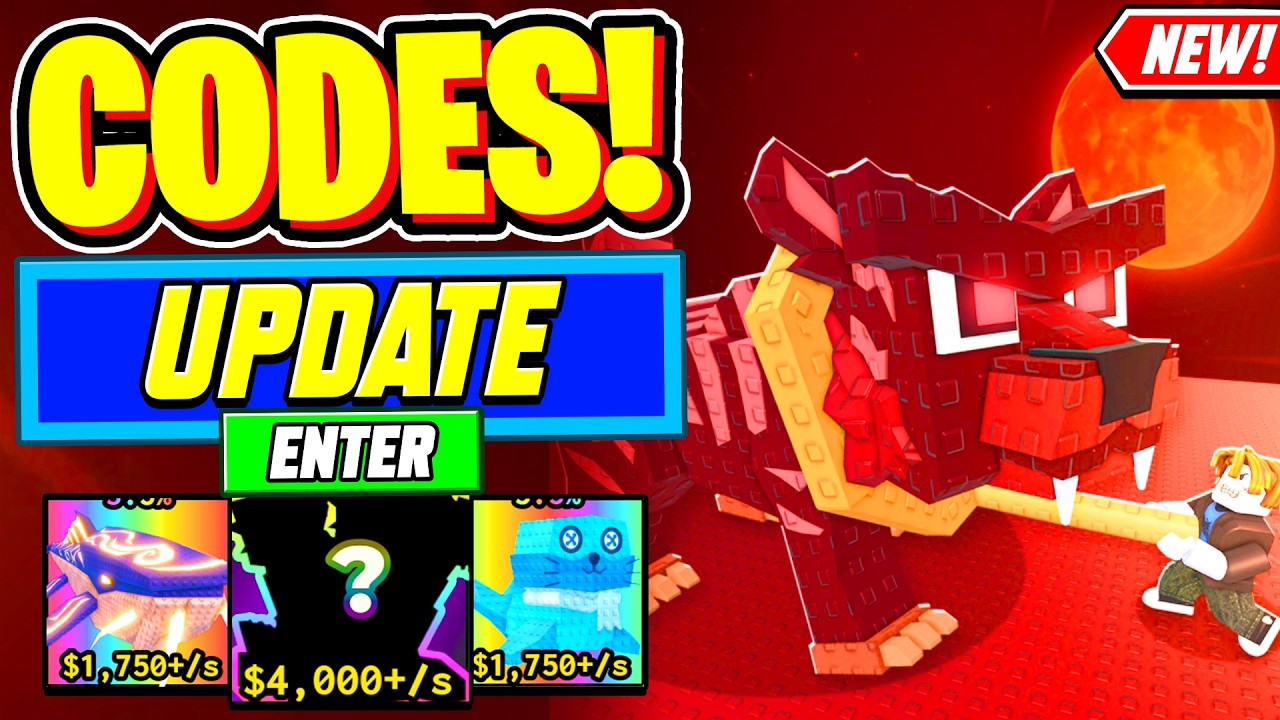 ⚠️Новое⚠️ ВСЕ РАБОЧИЕ КОДЫ ОБНОВЛЕНИЯ BLOODMOON ДЛЯ Catch and Tame 2026 - Roblox Catch and Tame C...