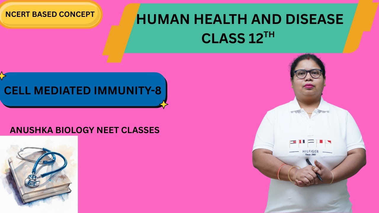 HUMAN HEALTH AND DISEASE CLASS -12th (CELL MEDIATED IMMUNITY)